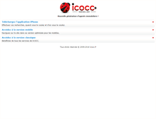 Tablet Screenshot of icocc.fr